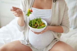 alimentação saudável na gravidez